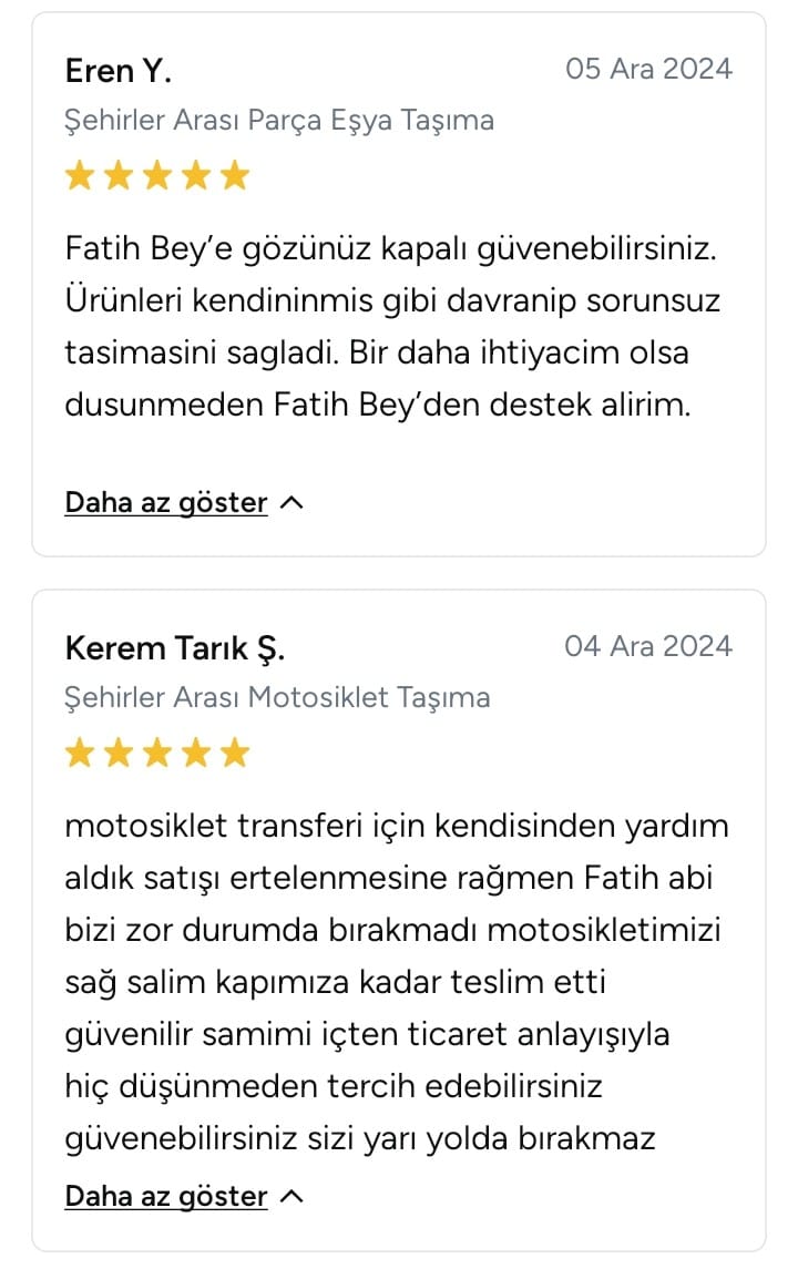 Bursa Balıkesir Isparta Şehirler Arası Nakliye